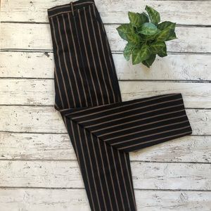 Urban Outfitters Dark Blue Striped Pants